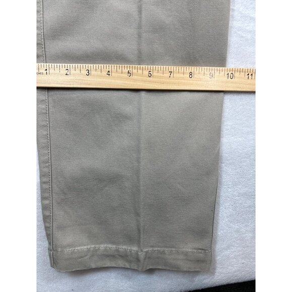 Croft & Barrow Pants Mens 34x34‎ Khaki Cargo Classic Fit - Picture 10 of 11